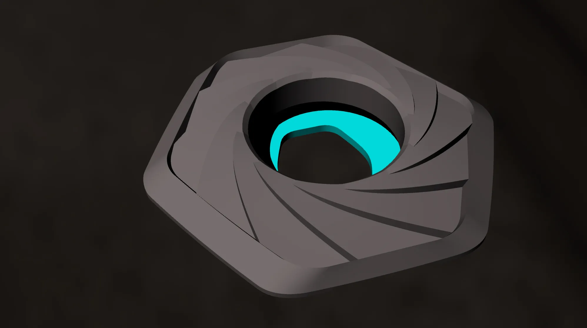 Nắp bơm hình iris CoolerMaster Atmos