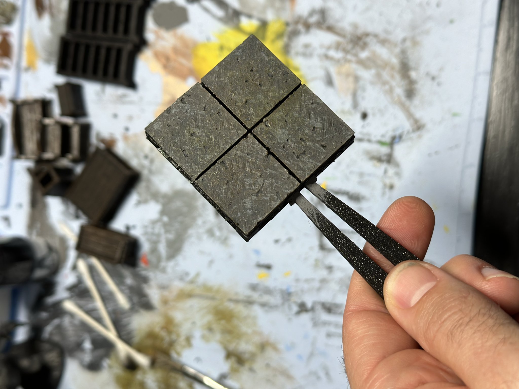 Công cụ hỗ trợ sơn cho gạch ngục OpenLock