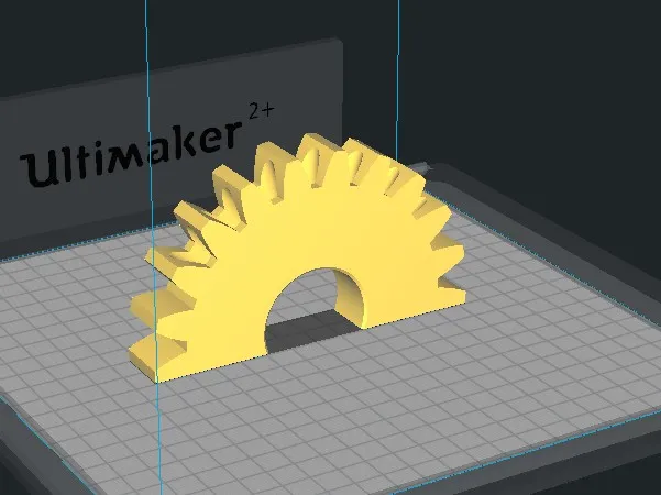 Giá đỡ bút hình bánh răng độc đáo cho bàn làm việc