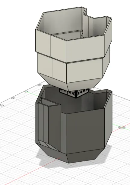 Chậu tự tưới V2 cho cây trồng trong nhà và ngoài trời