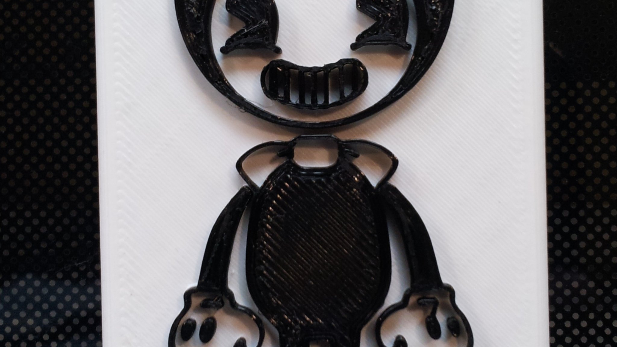 Nhân vật Bendy in 3D cho trẻ em