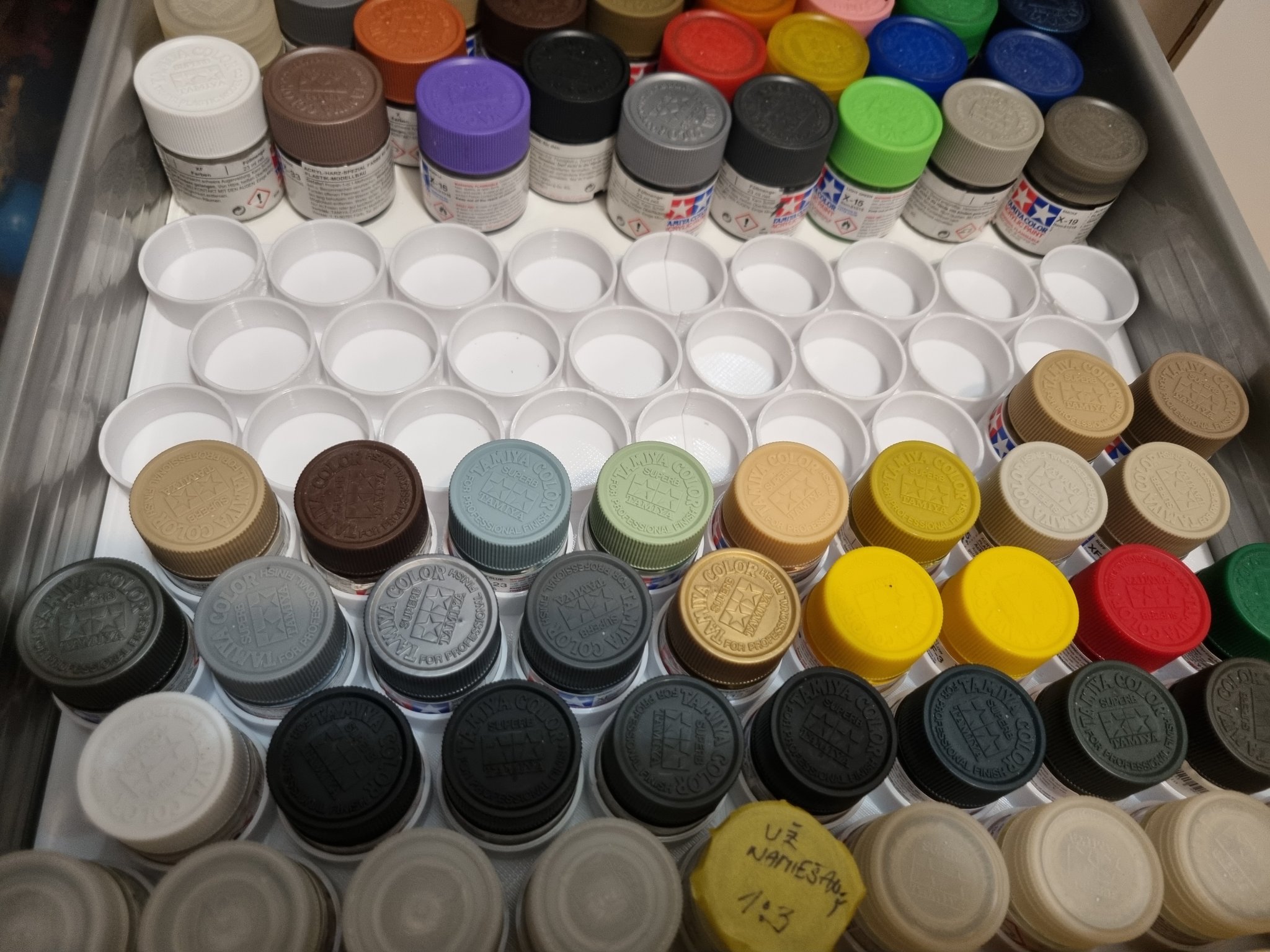 Giá đỡ tổ chức màu sơn 10ml cho Tamiya và Gunze