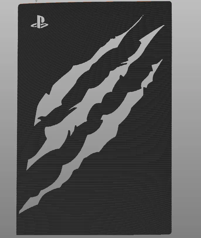 Nắp trước PS5 phong cách Wolverine