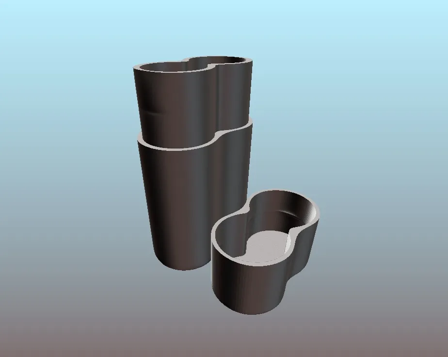 Hộp pin cho hai viên pin li-ion 18650