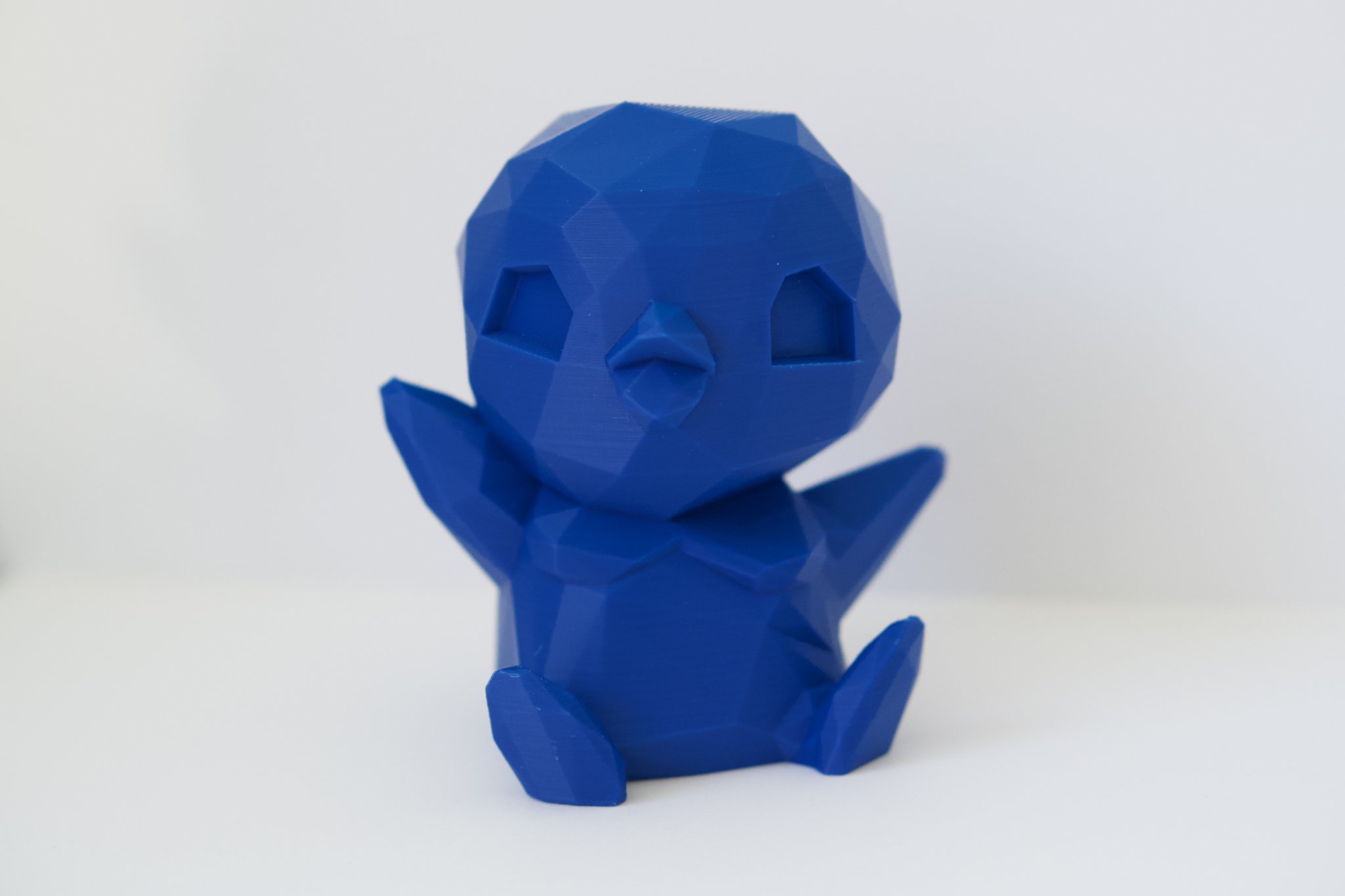 Piplup Low-Poly phong cách dễ in không cần hỗ trợ