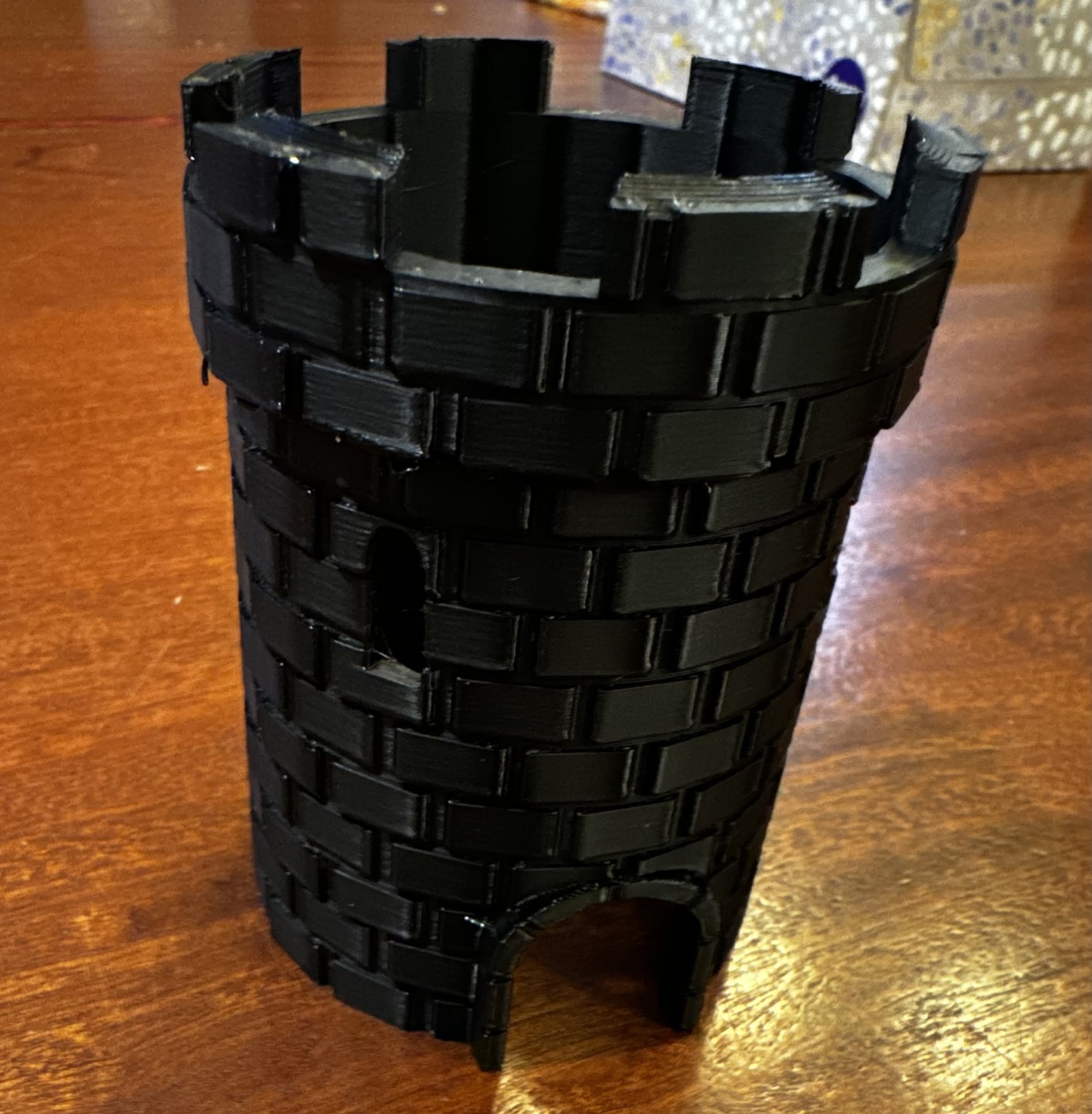 Mô hình tháp lâu đài đầu tiên cho trò chơi DnD