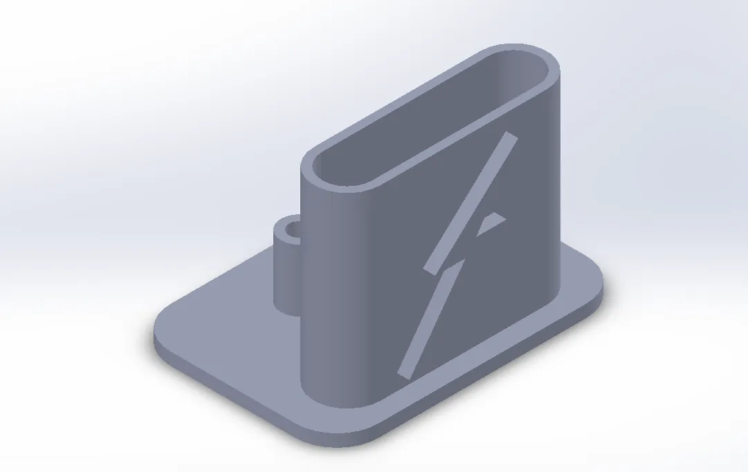 Giá đỡ sạc gọn gàng cho thiết bị điện tử