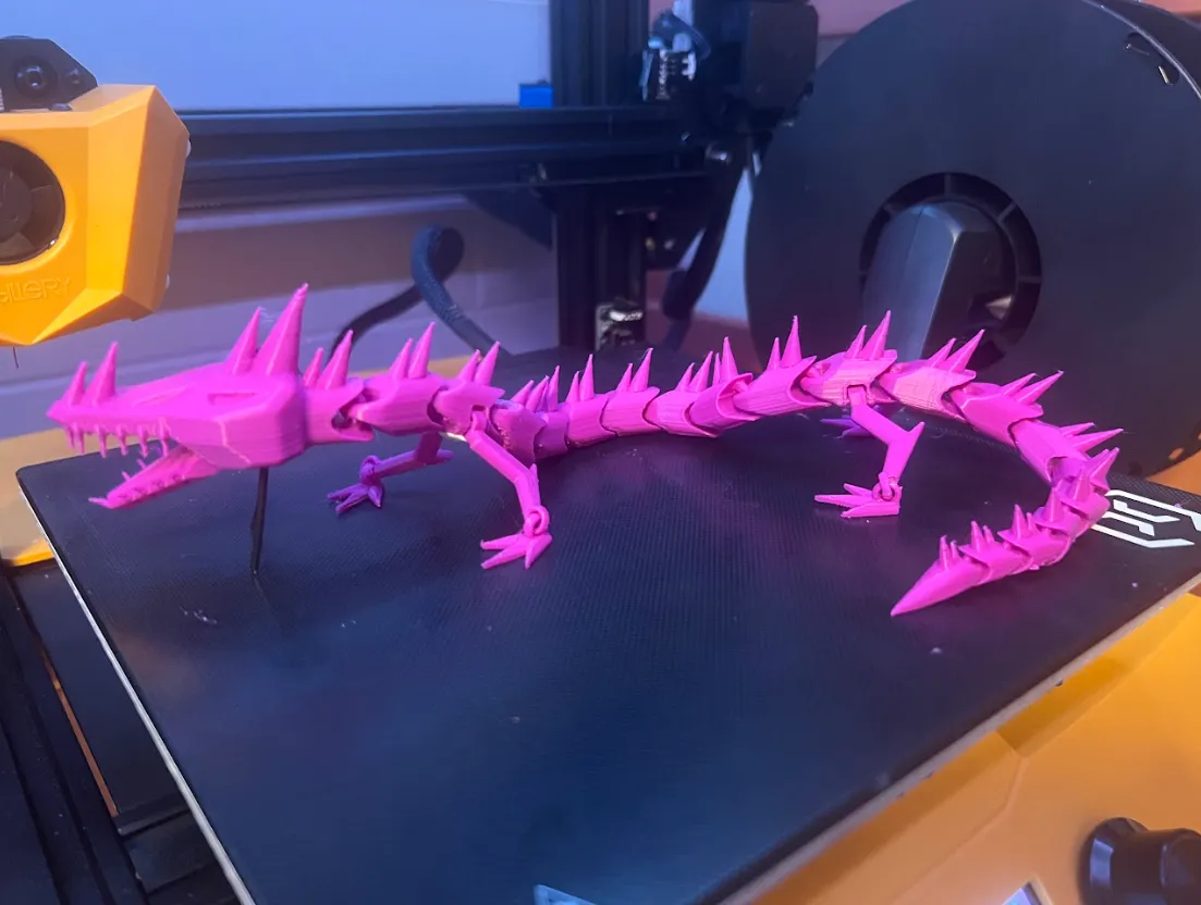 Rồng khớp nối in tại chỗ đơn giản