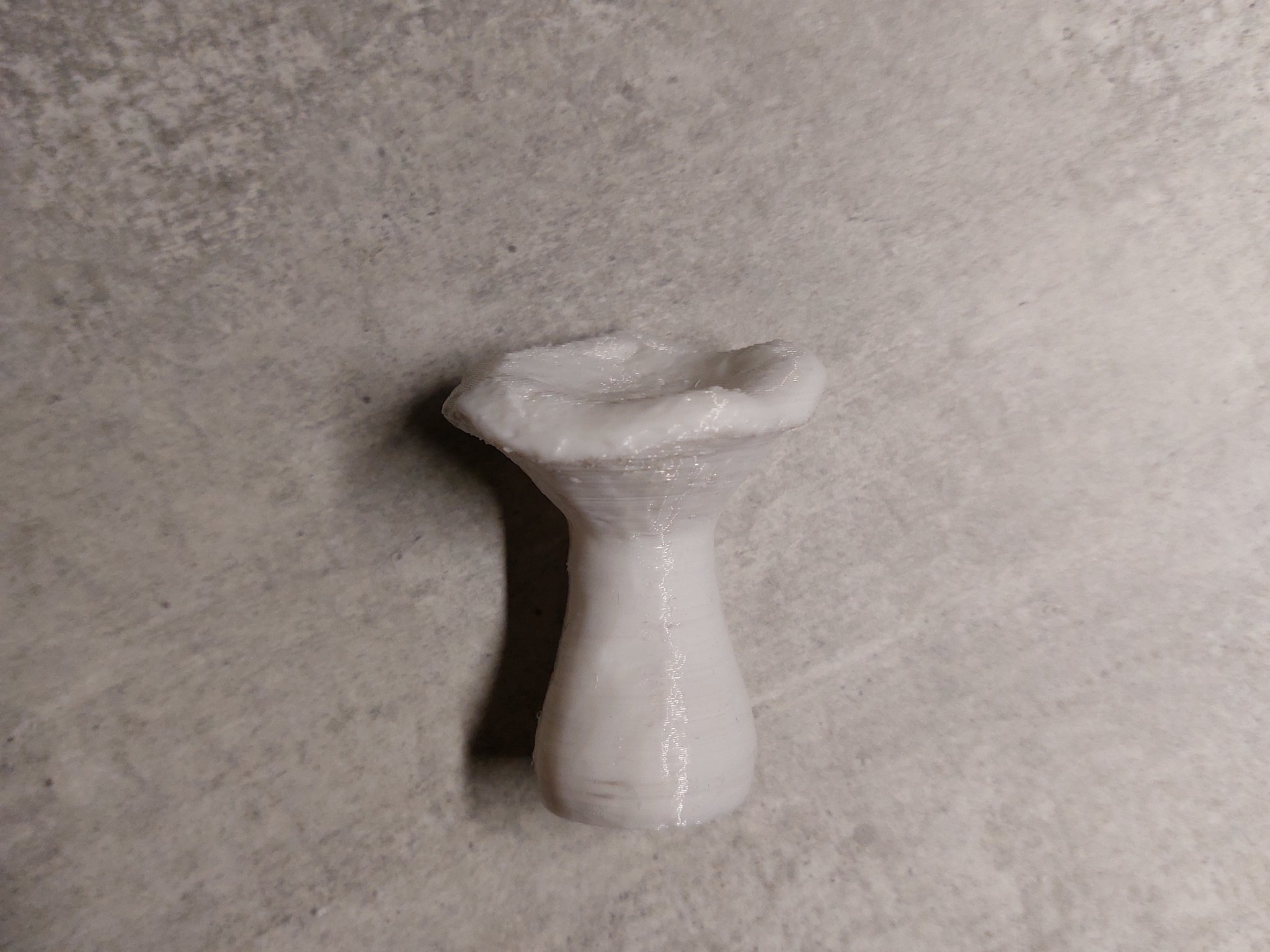 Mô hình nấm 3D in từ PLA trắng