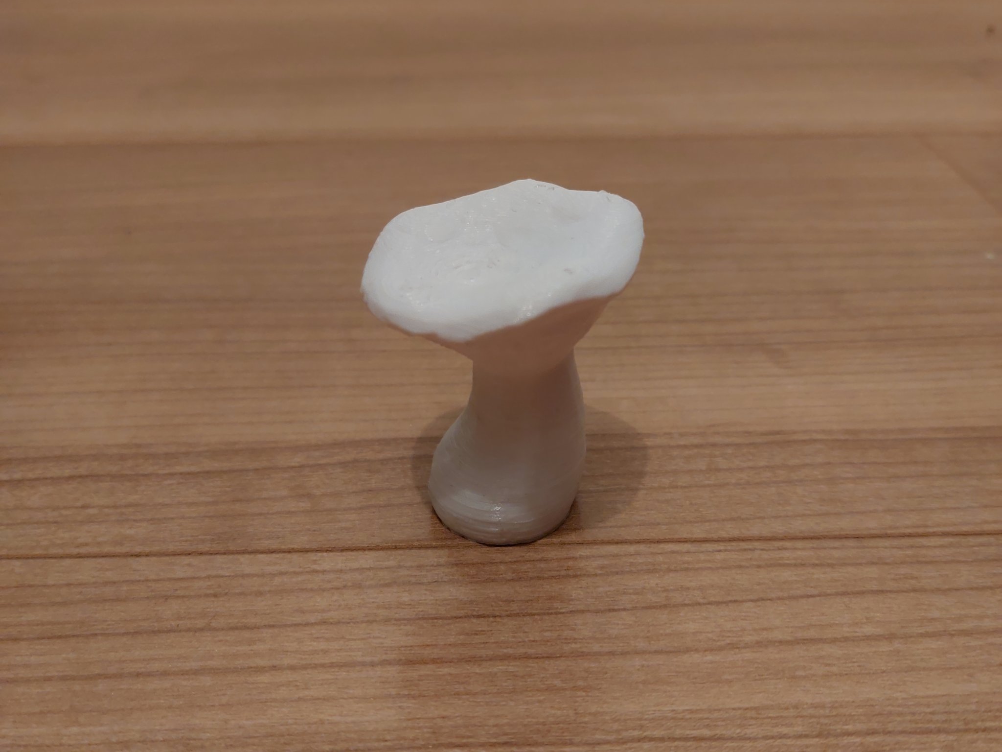 Mô hình nấm 3D in từ PLA trắng