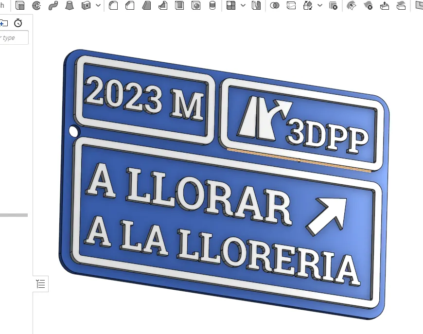 Móc chìa khóa 3D độc đáo cho bữa tiệc máy in 3D 2023