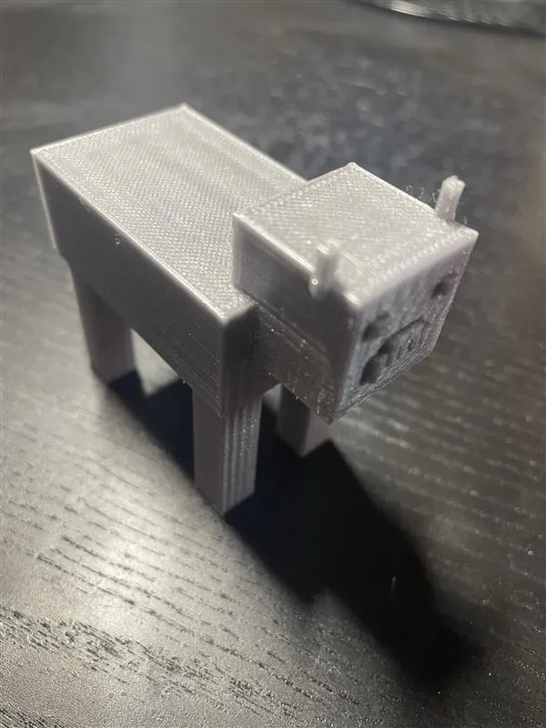 Bò Minecraft mô hình đồ chơi độc đáo