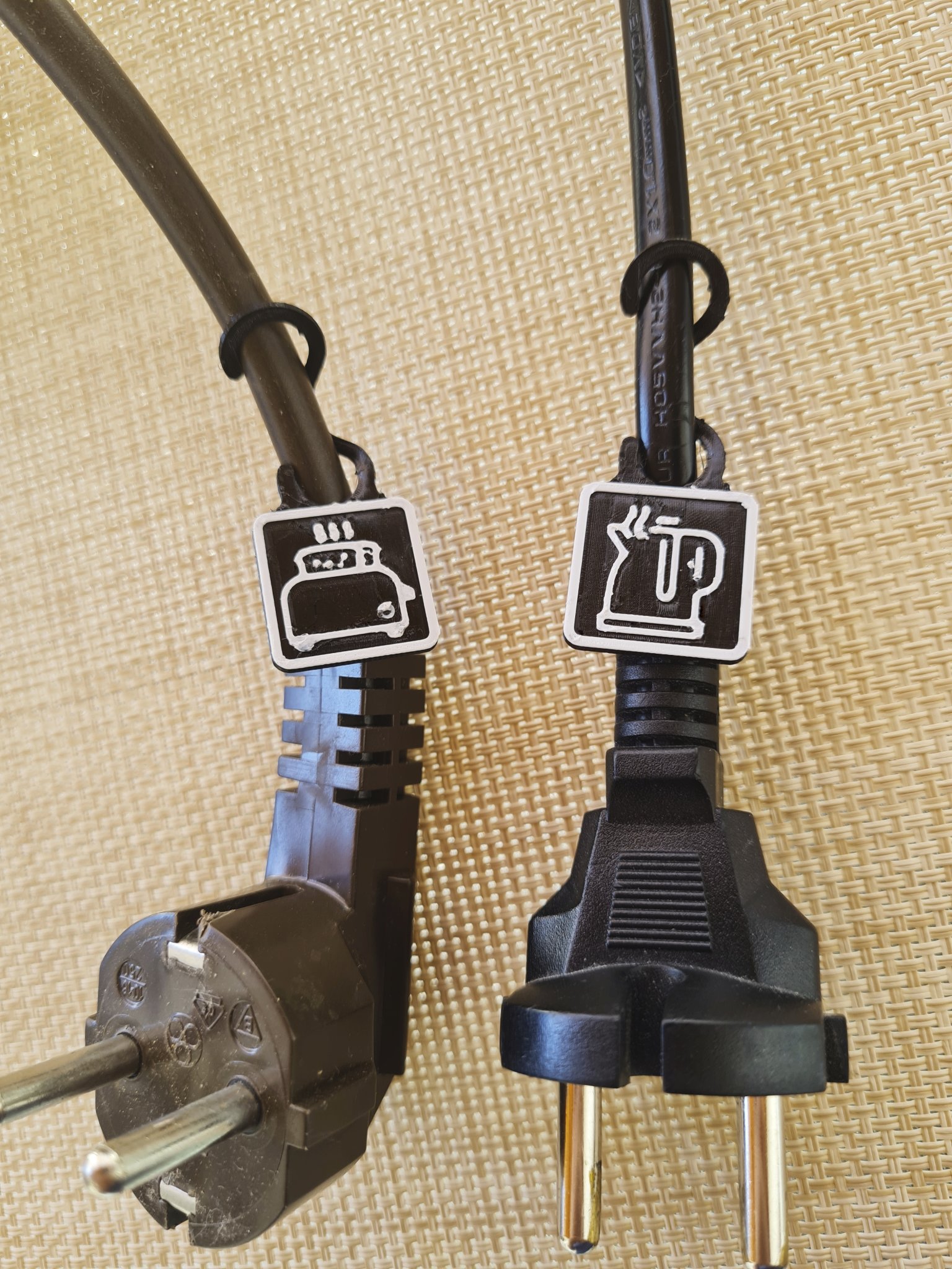 Bộ nhãn cáp - biểu tượng bổ sung cho cáp từ 3 - 9mm