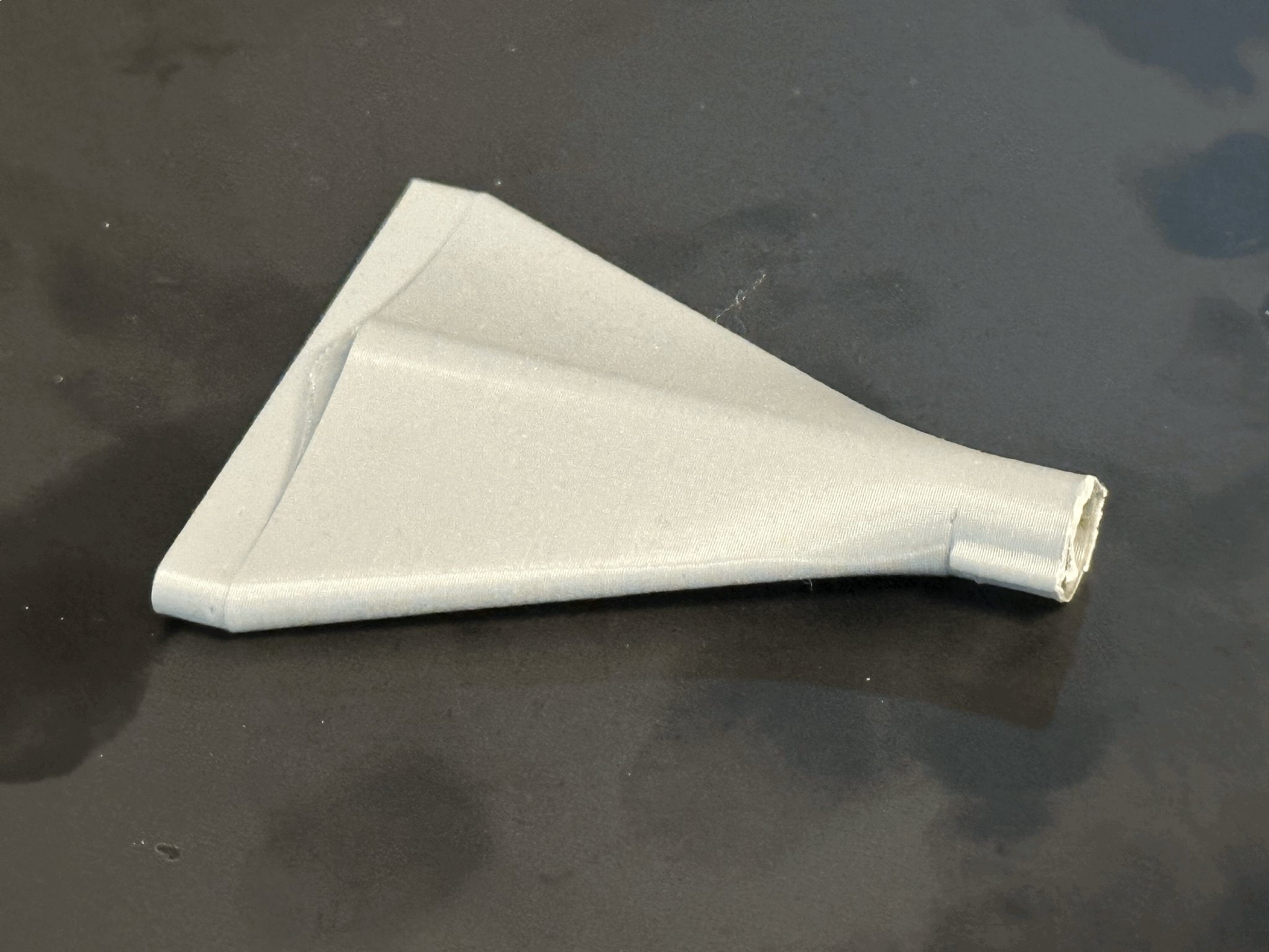 Vòi phun Acrylic với ống hút để đổ màu