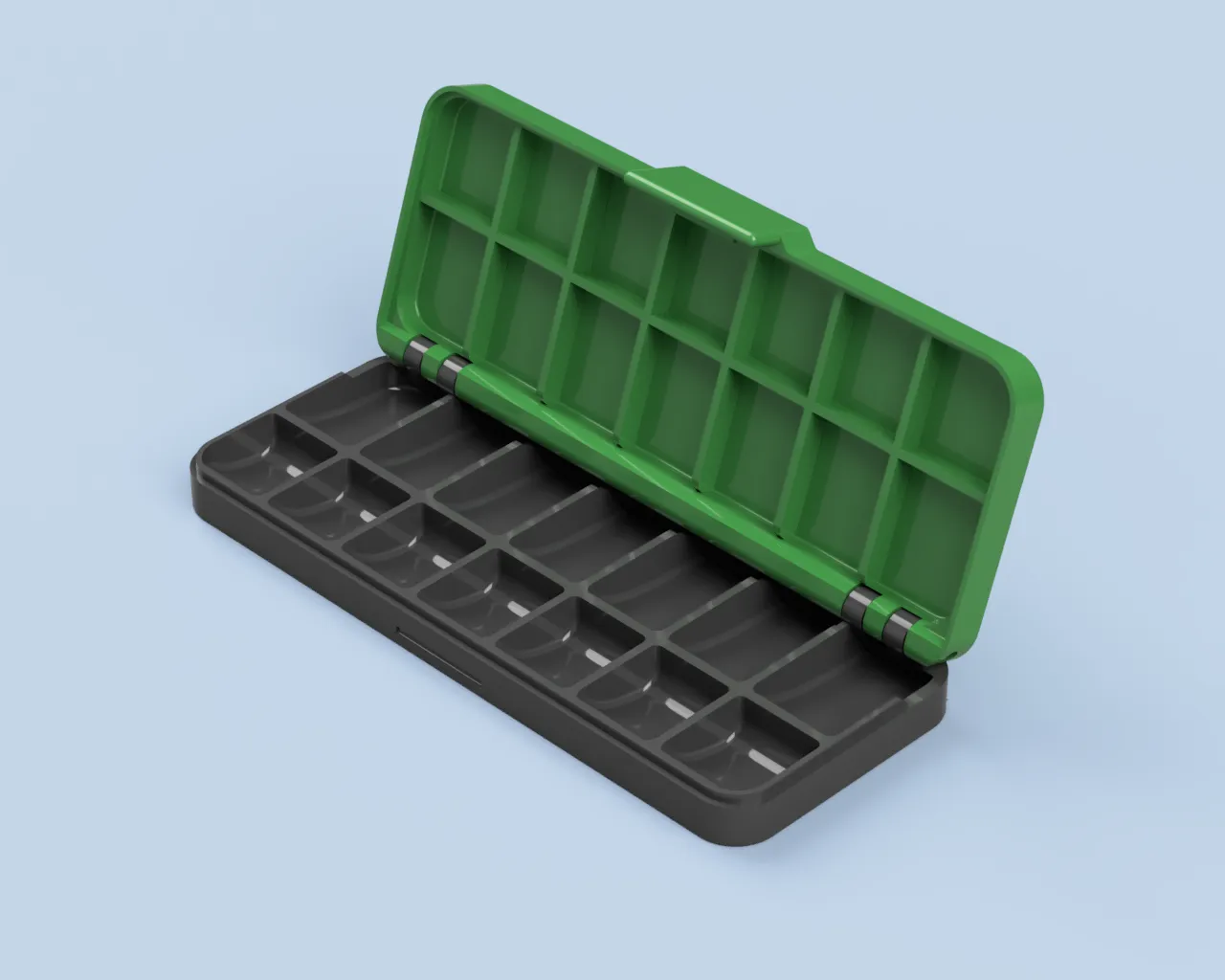 Hộp đựng thuốc cho một tuần - 2 viên mỗi ngày