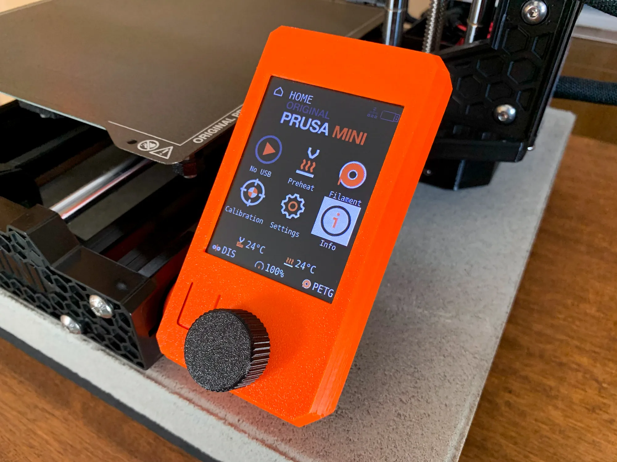 Núm điều chỉnh cho máy in 3D Prusa MINI/MINI+