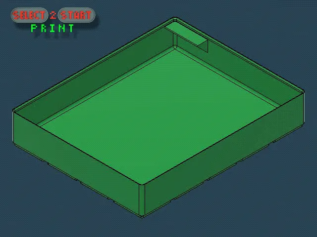 Thùng đựng 5x4x5 cho bàn làm việc Gridfinity