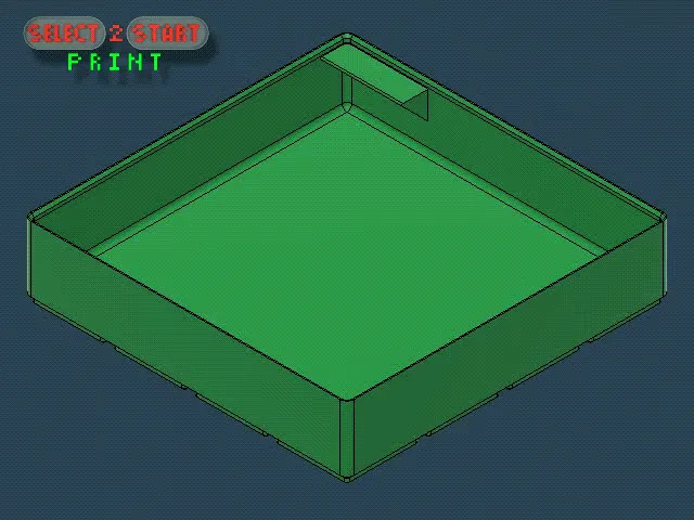 Thùng chứa 4x4x5 cho tổ chức bàn làm việc Gridfinity