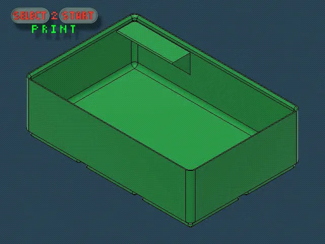 Thùng lưu trữ 2x3x5 Gridfinity cho bàn làm việc