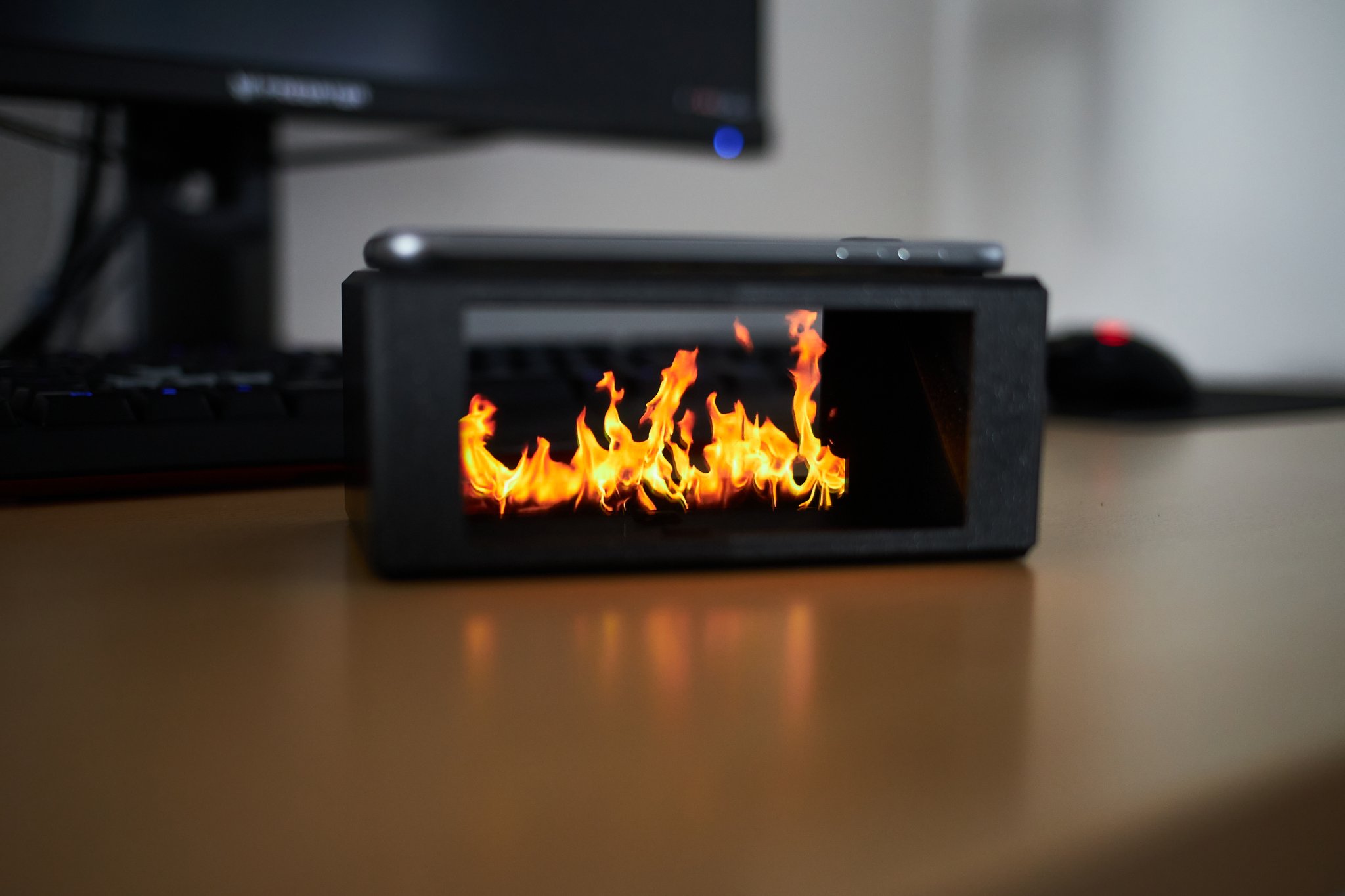 Hộp holographic màn hình rộng cho smartphone