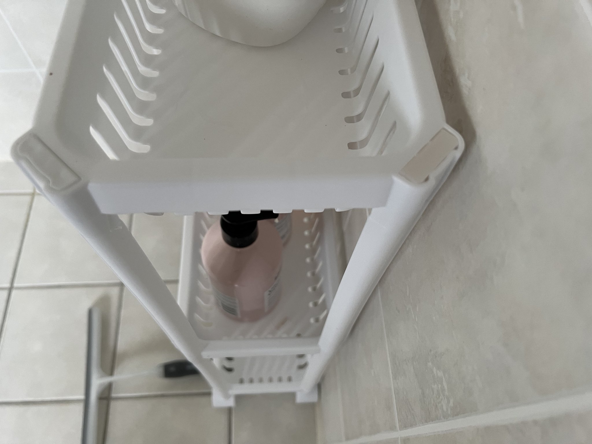 Giá đỡ nhựa 3 tầng KMART ANKO - Màu trắng - Phụ kiện đỉnh