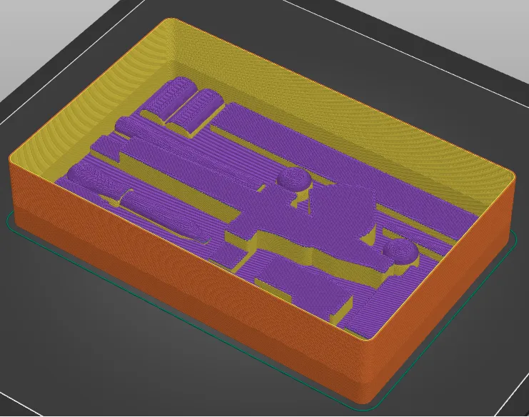 Khay tổ chức cho bộ phun sơn giá rẻ từ Amazon
