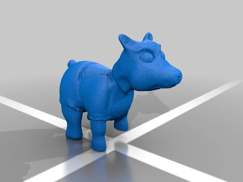 Haggis đáng yêu với tóc cho máy in 3D