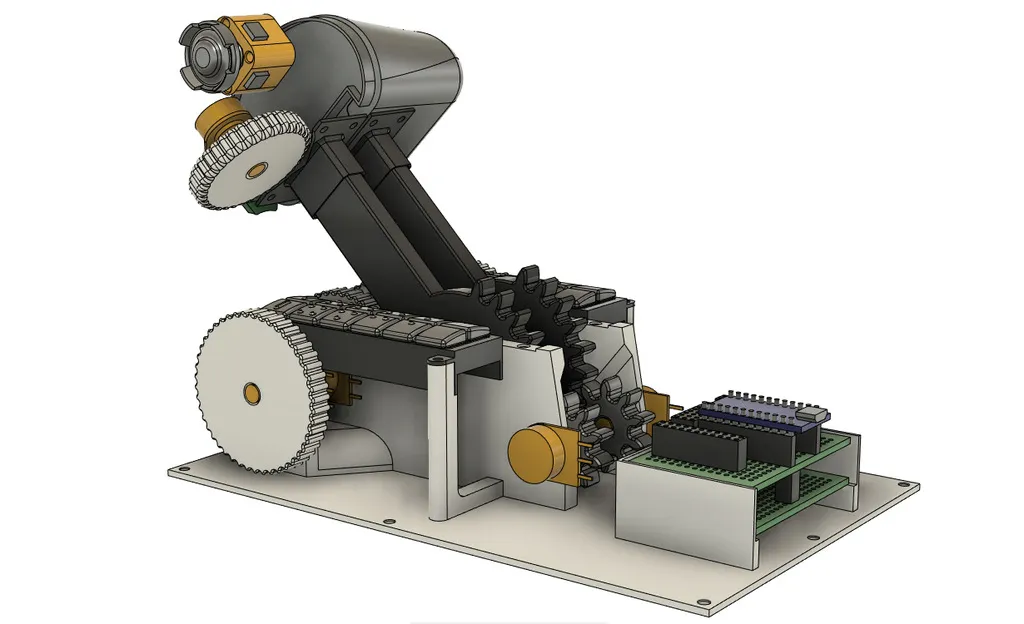 Bộ điều khiển ga với 7 trục và 32 nút bấm