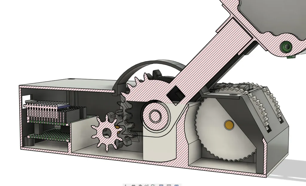 Bộ điều khiển ga với 7 trục và 32 nút bấm