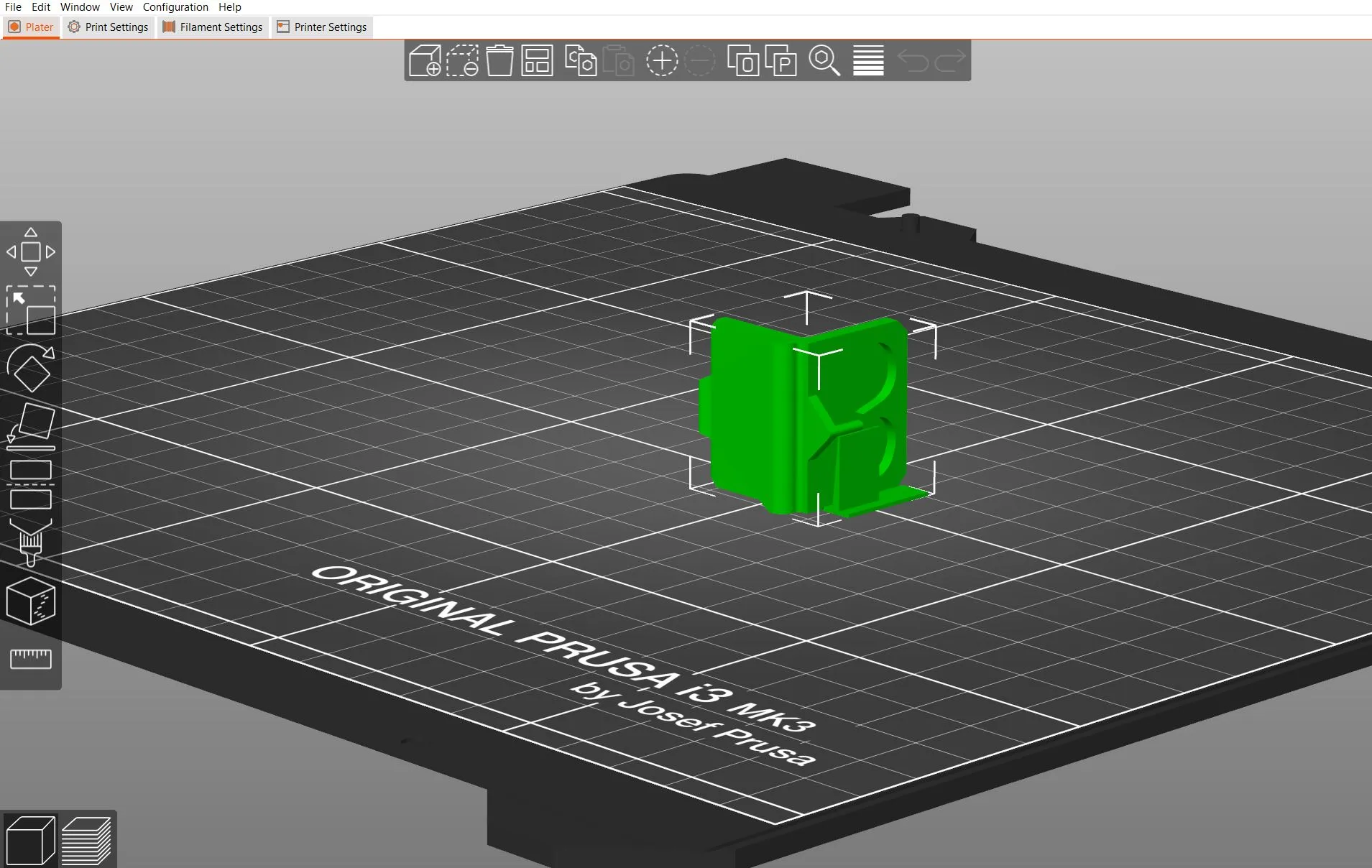 Giá đỡ màu filament mini Phil từ MatterHackers