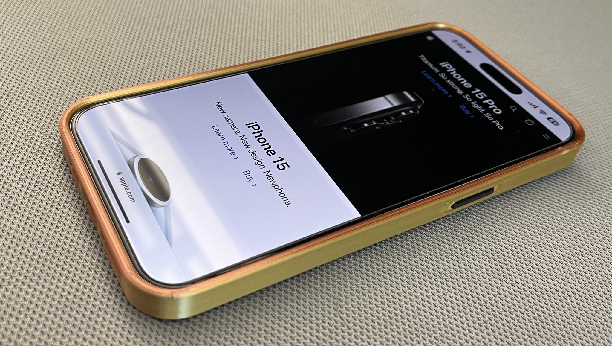 Vỏ bảo vệ cho iPhone 15 Pro Max với thiết kế tối giản