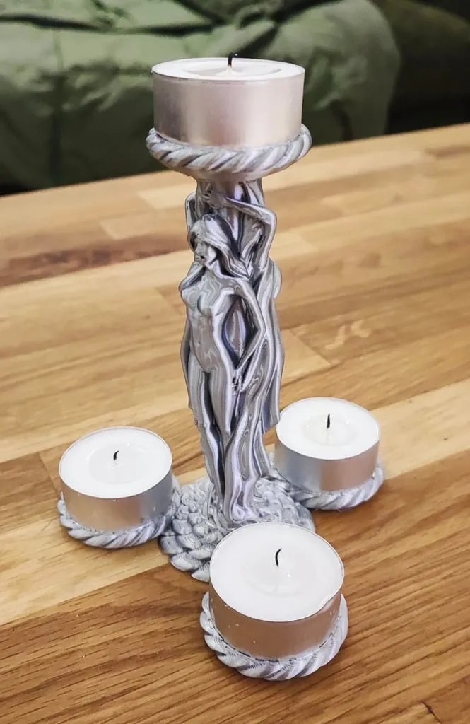 Giá đỡ nến Tea Light tự chế từ máy in 3D