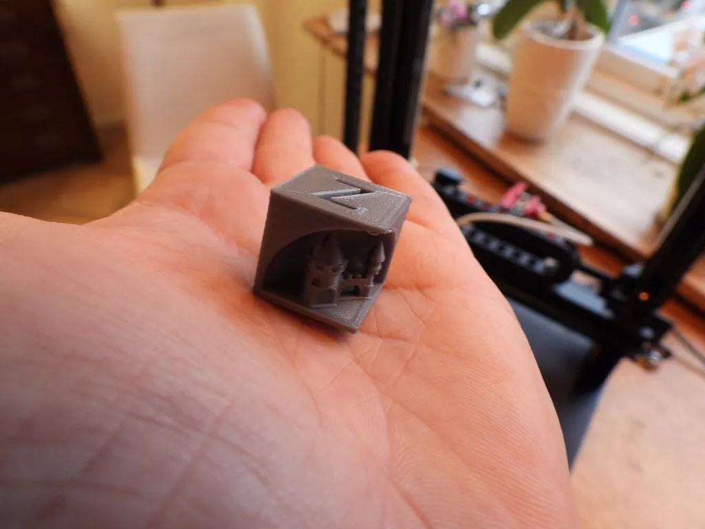 Khối hiệu chuẩn 20mm XYZ - Lâu đài