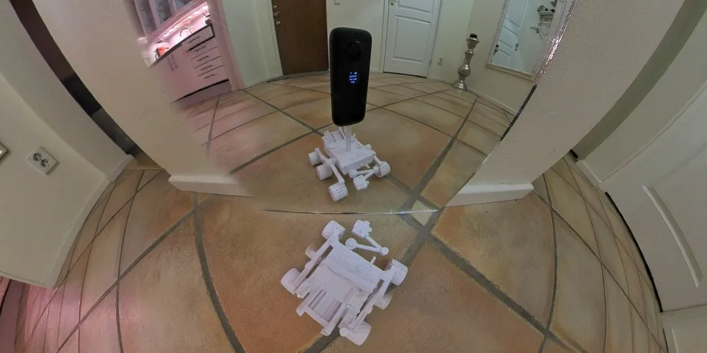 Giá đỡ micro cho camera Mars Curiosity Rover (ốc vít 1/4)