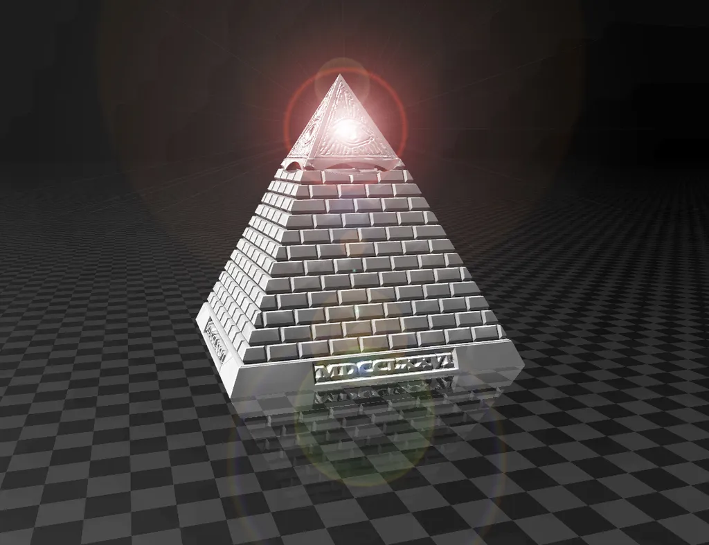 Mắt của Providence - Đèn LED mini MDCCLXXVI