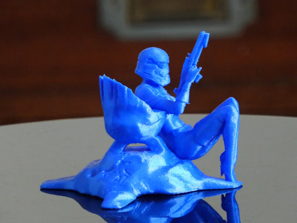 Cảnh chiến đấu trong Star Wars với Stormtrooper