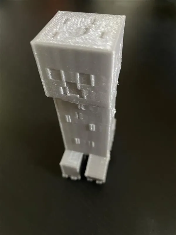 Mô hình nhân vật Creeper trong Minecraft