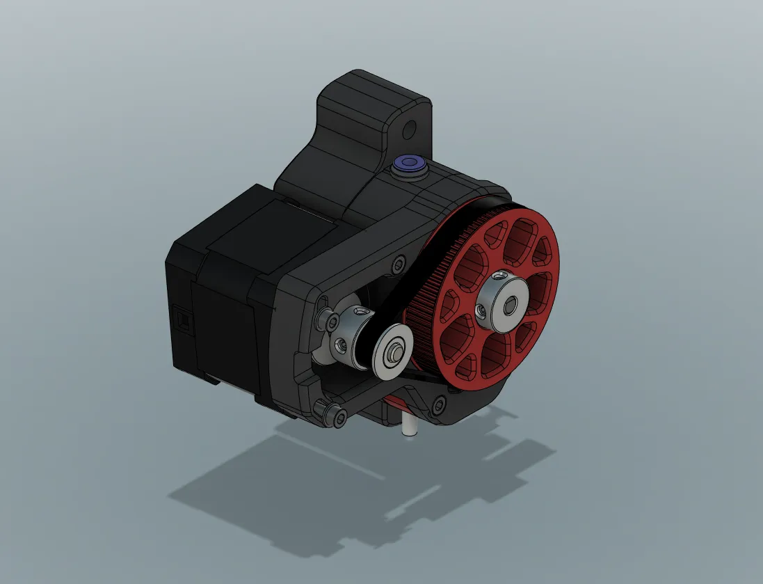 Nắp đế Extruder M4 cho động cơ bước nema17