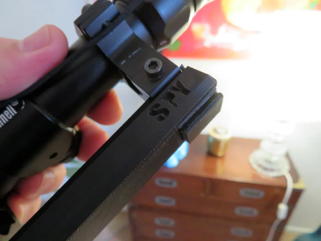 Kính ngắm súng trường sang Hot Shoe - bộ chuyển đổi Nikon P1000