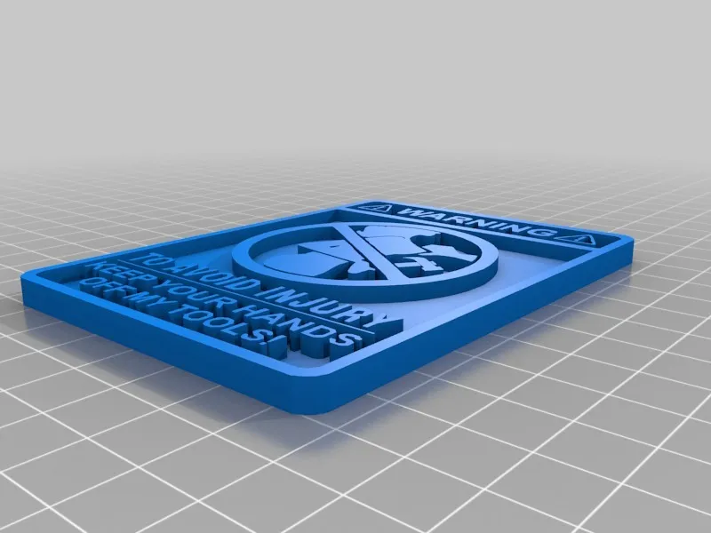 Biển cảnh báo hài hước - Giữ tay xa