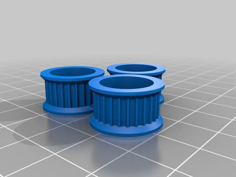 Bánh xe GT2 26 răng cho bạc đạn 695 (Nâng cấp Tronxy C5)