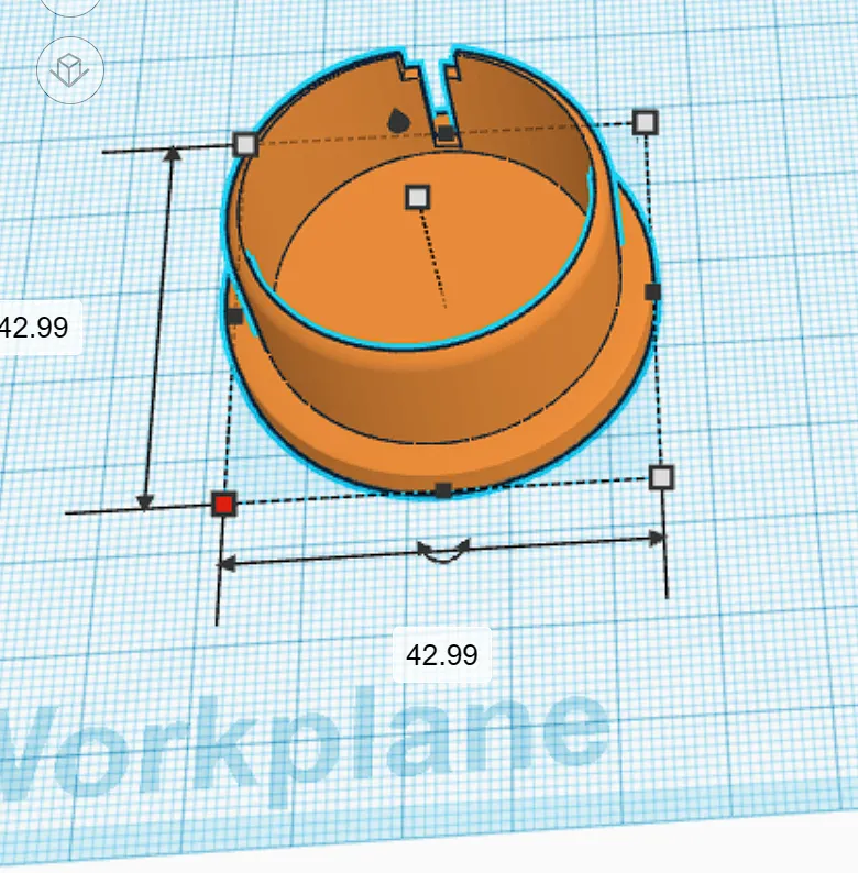 Nắp chặn cho ống rỗng 42mm o.d.