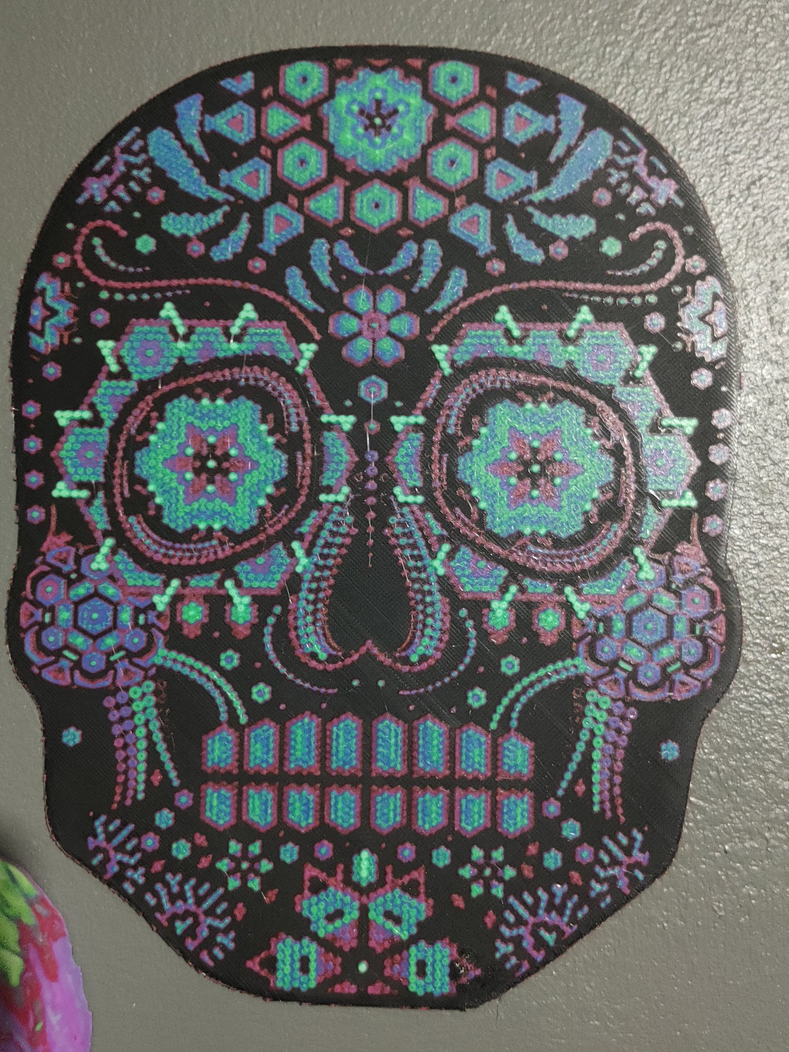 Mặt nạ Ngày của Người Chết 03 nghiên cứu Hueforge – 8 màu