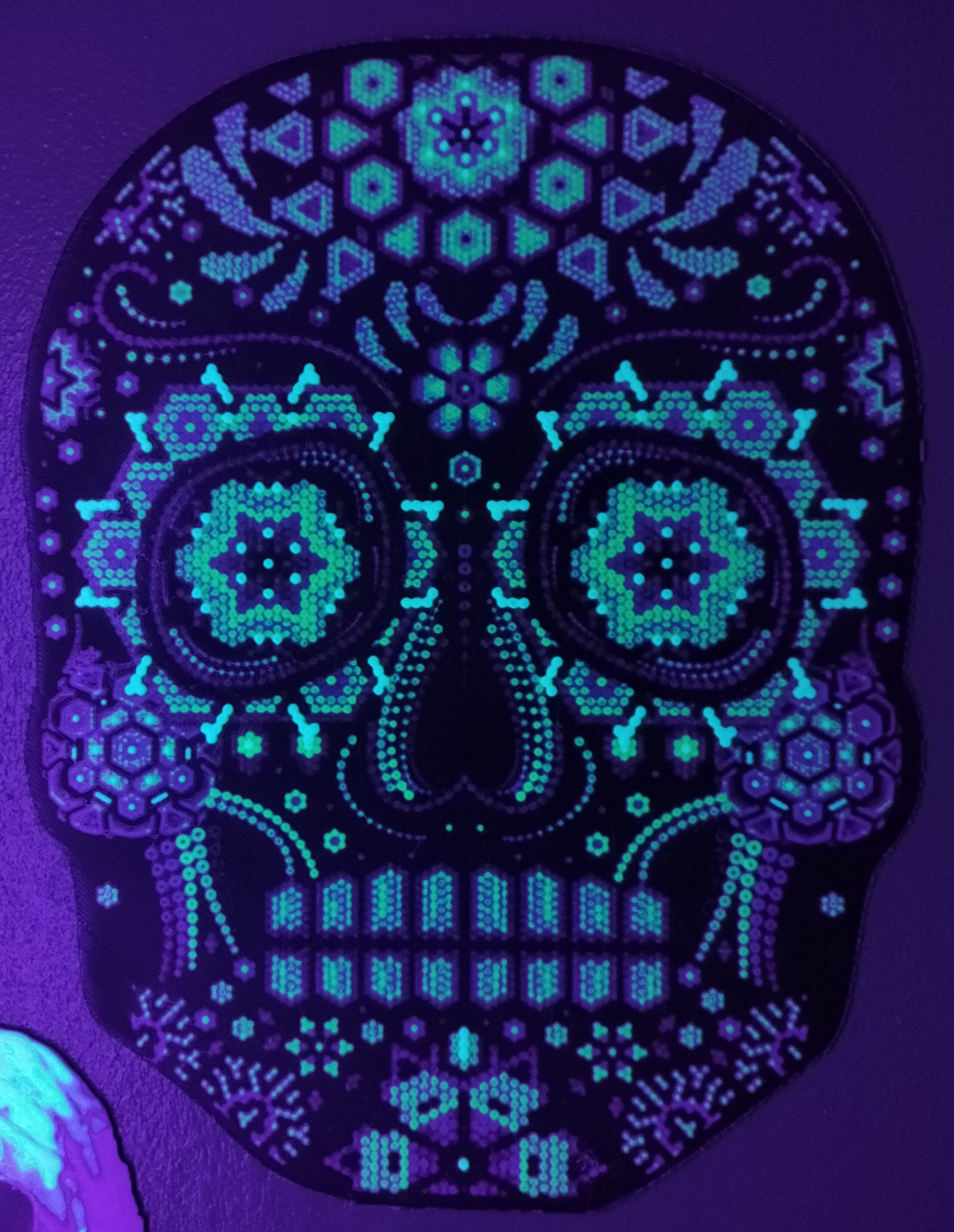 Mặt nạ Ngày của Người Chết 03 nghiên cứu Hueforge – 8 màu