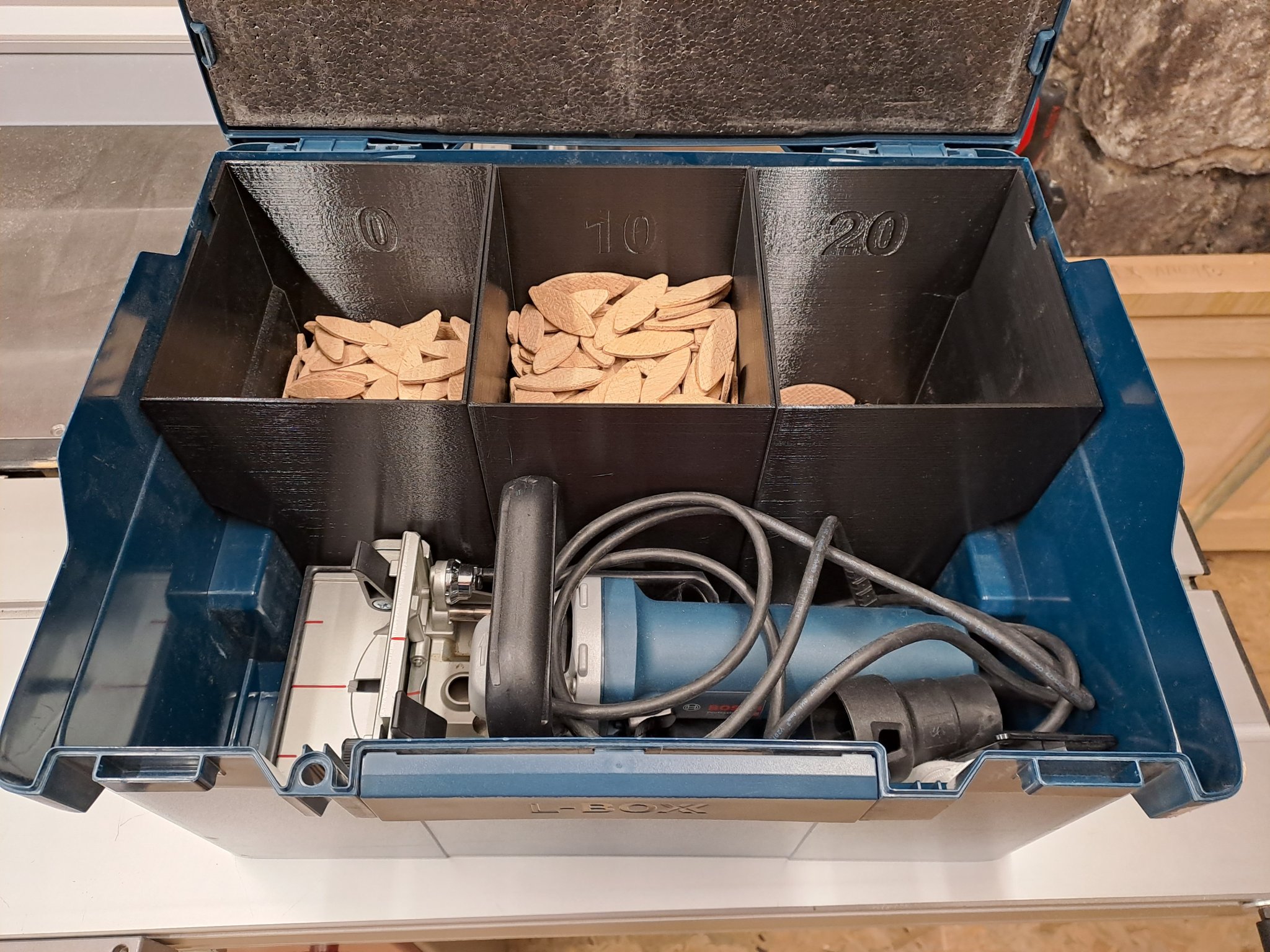 Khay đựng Lamellos cho L-Boxx BOSCH GFF 22A