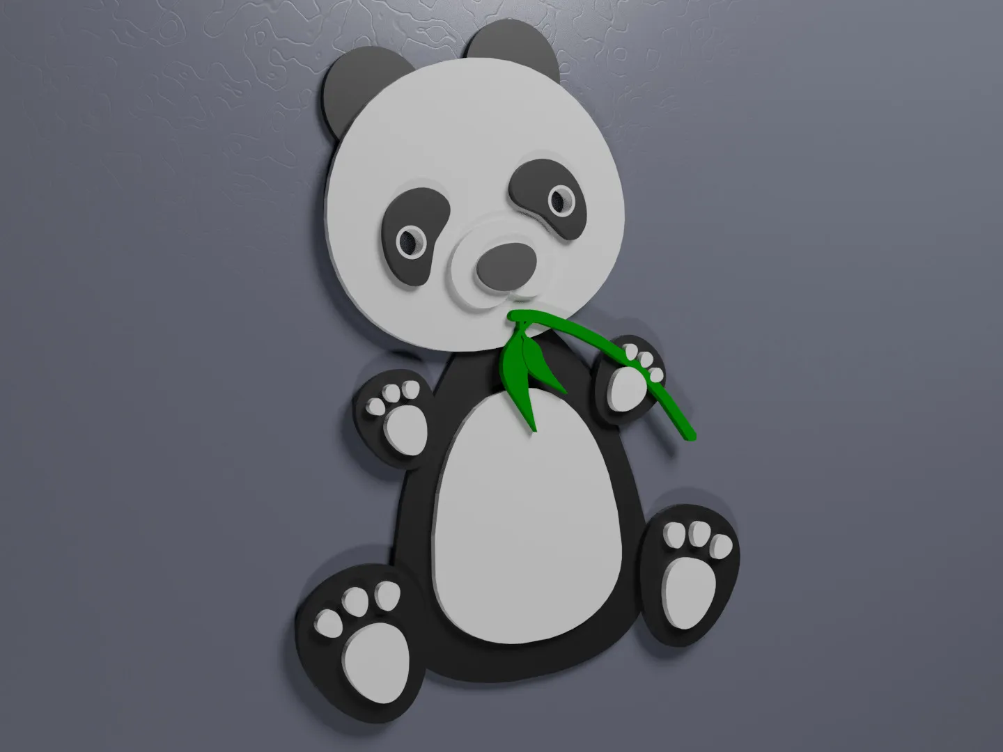 Nam châm tủ lạnh hình gấu trúc dễ thương