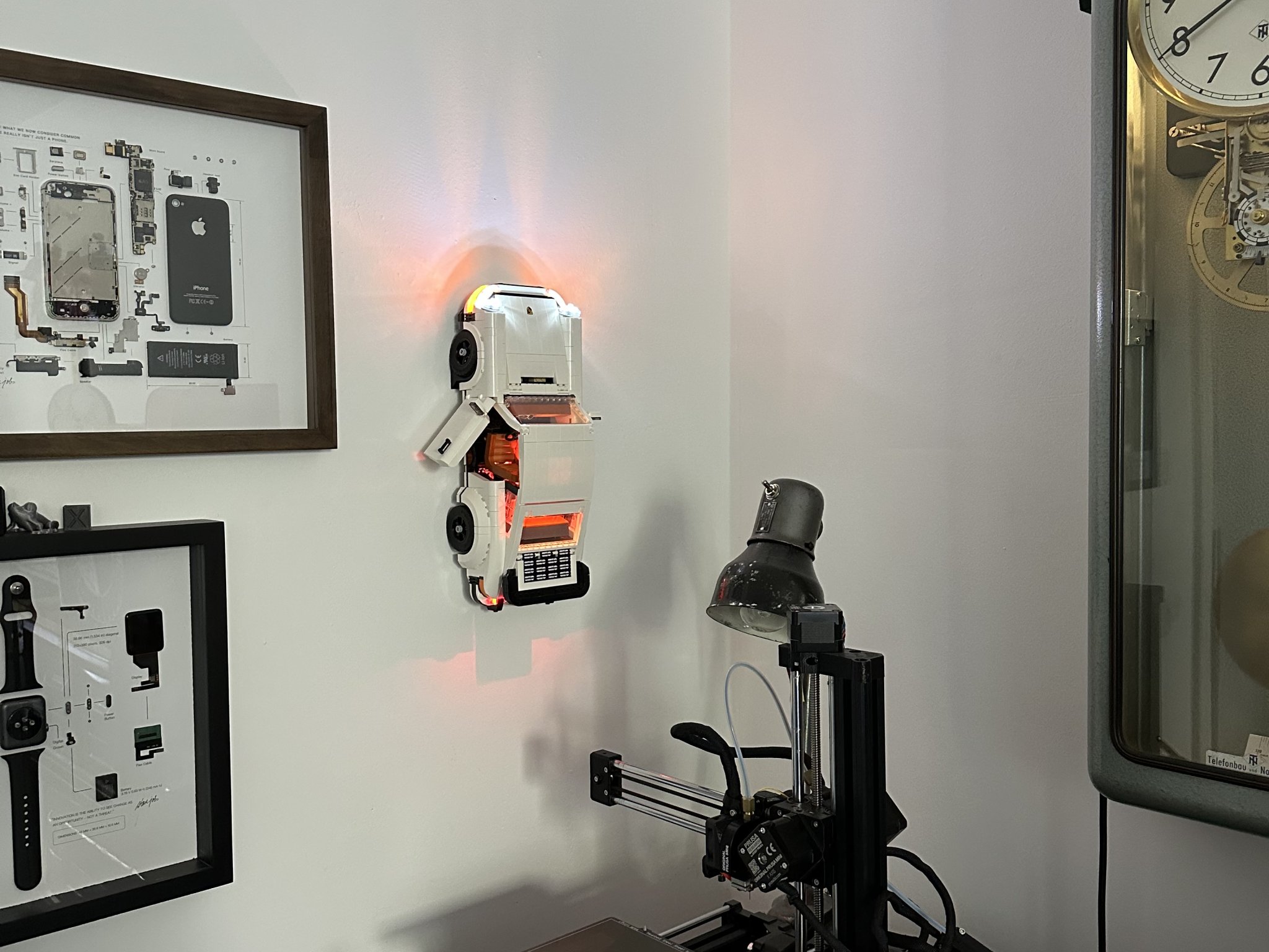 Giá đỡ tường Lego Creator Porsche 911 có/không có đèn LED