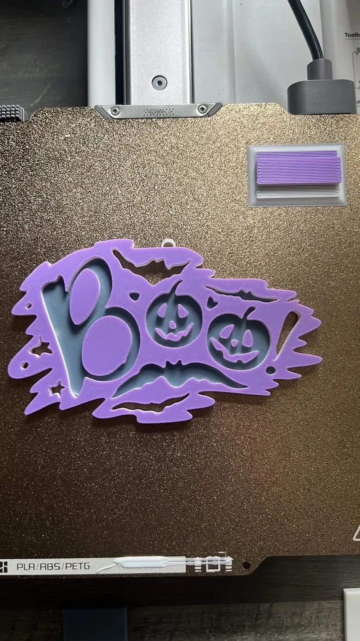 Biển hiệu "Boo" cho ngày lễ Halloween