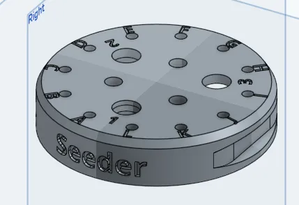Seeder từ Farmbot Genesis v1.6 cho nông trại