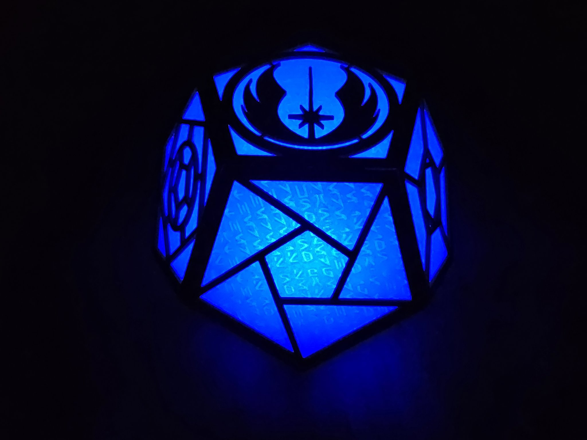 Đèn LED Holocron Jedi trong Star Wars